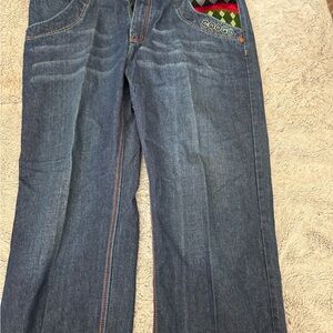 COOGI Multicolor Accent Denim Jeans
